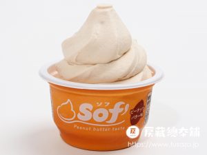 赤城乳業 ソフ（Sof'） ピーナッツバター味