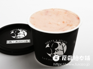 ピーチ専科ヤマシタ 桃ジェラート あかつき