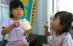 水上豆腐工房「とうふソフトクリーム」
