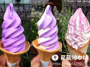 たんばらラベンダーパーク　ソフトクリーム