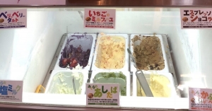 イルカの島「御蔵島」でご夫婦が営むローカルな商店のほんわかジェラート！