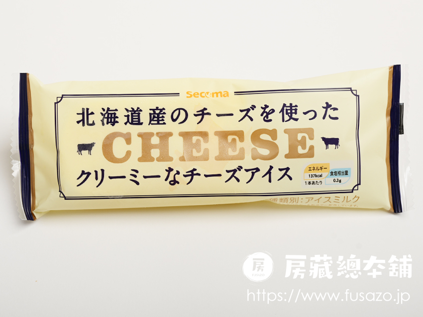 セコマ 北海道のチーズを使ったクリーミーなチーズアイス