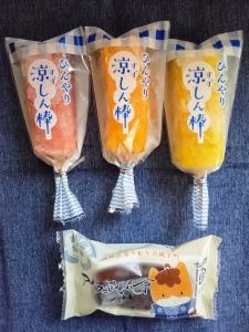 甘楽菓子工房 こまつや『アイス武流令』『ひんやり涼しん棒』