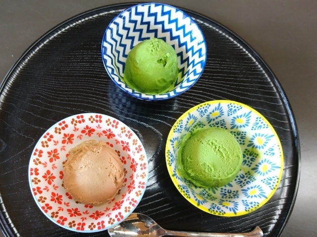 清水園茶舗「日本茶3種盛り」